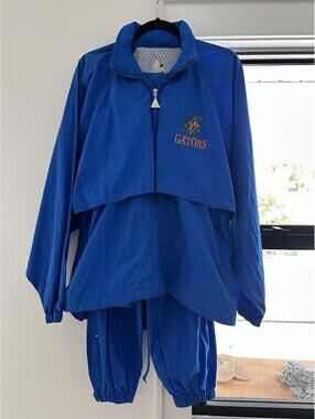 Vintage NG Florida Gators Blue Jacket, Pants, Bag Set Size M